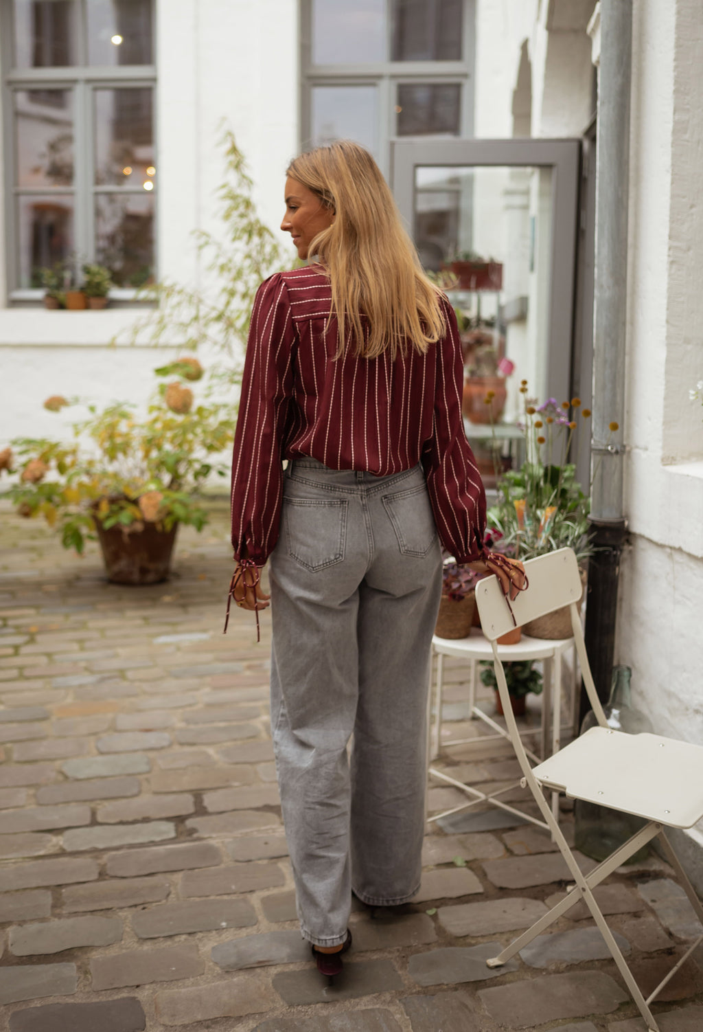 Dorli blouse - burgundy