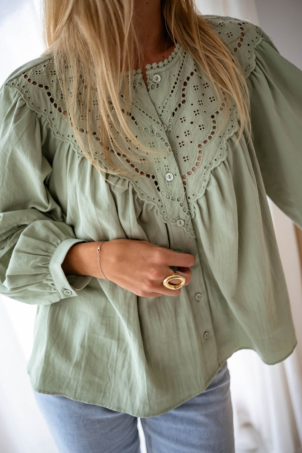 Fedo blouse - khaki