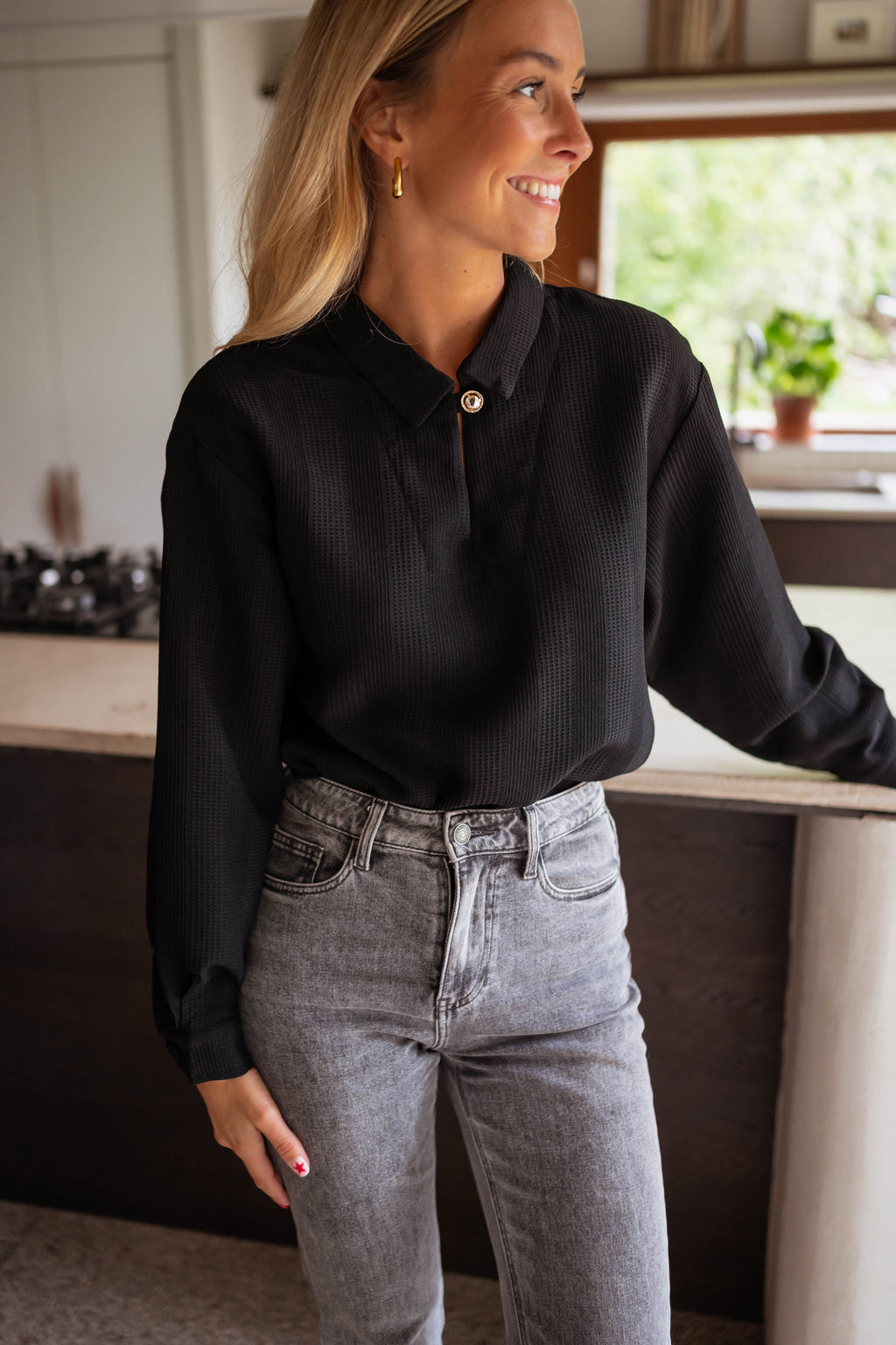 Tully blouse - black