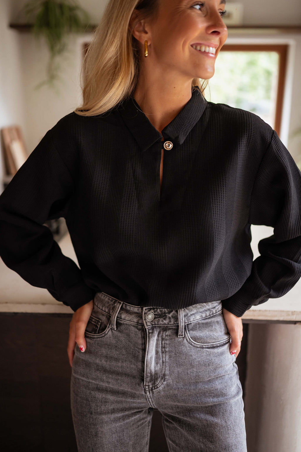 Tully blouse - black