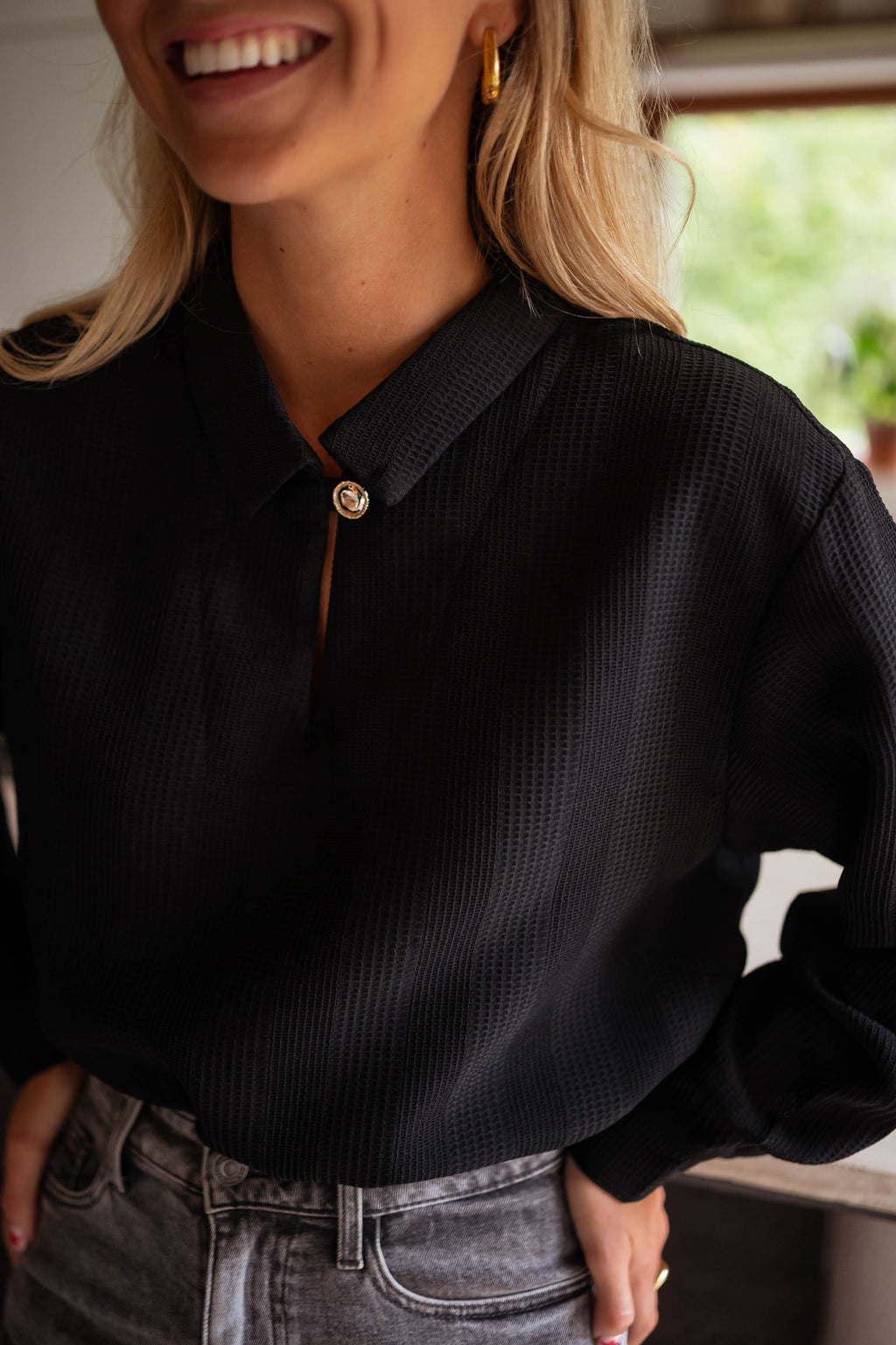 Blouse Tully - noire