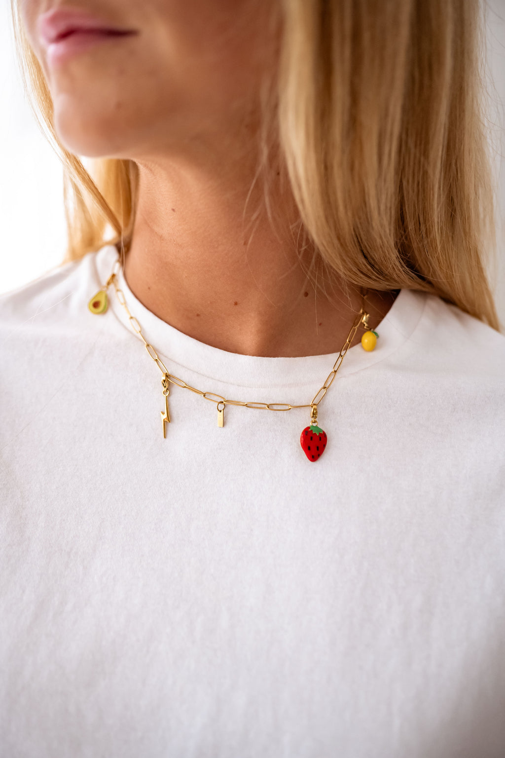 Tulin necklace - golden