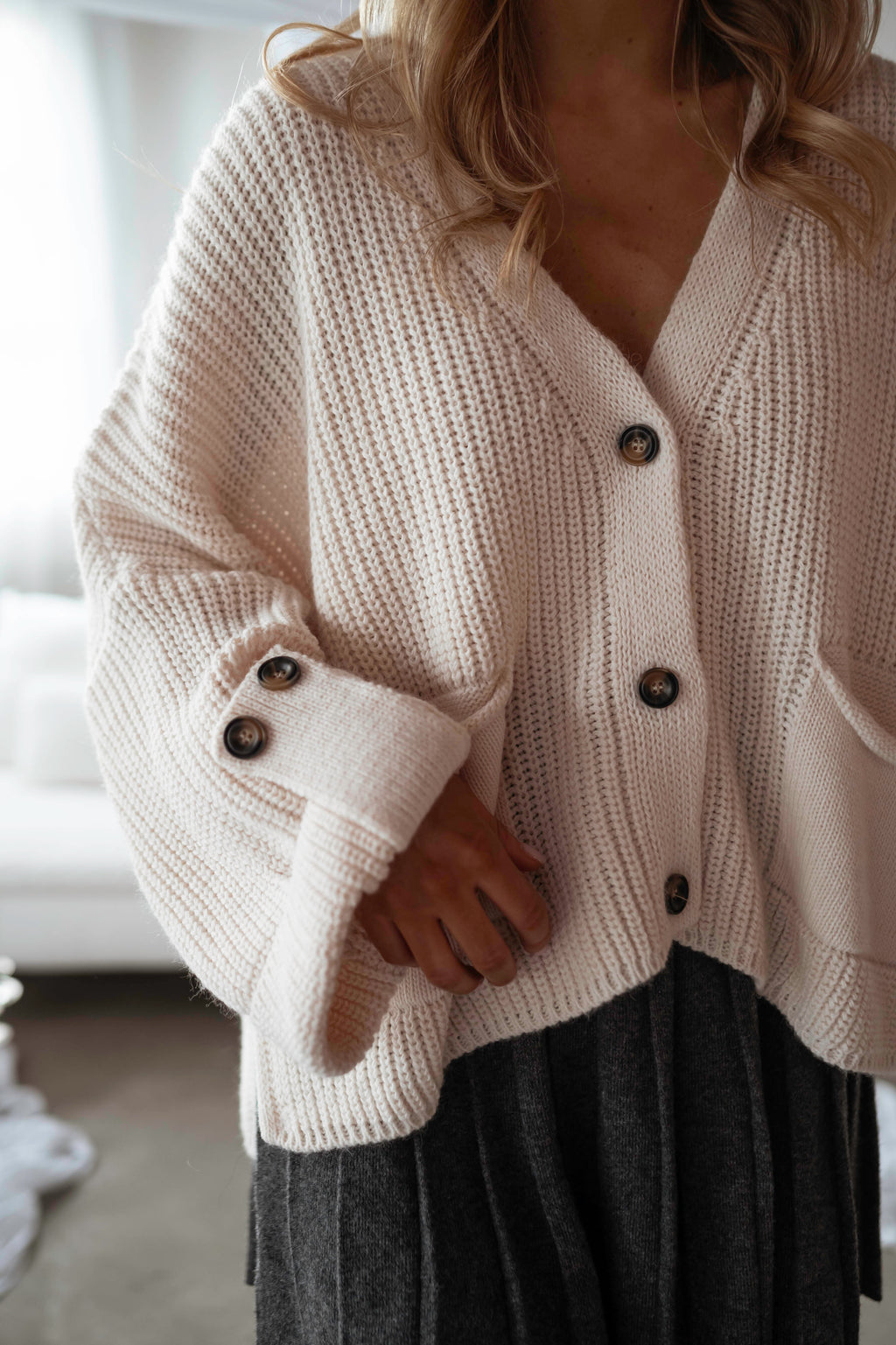 Jylo cardigan - ecru