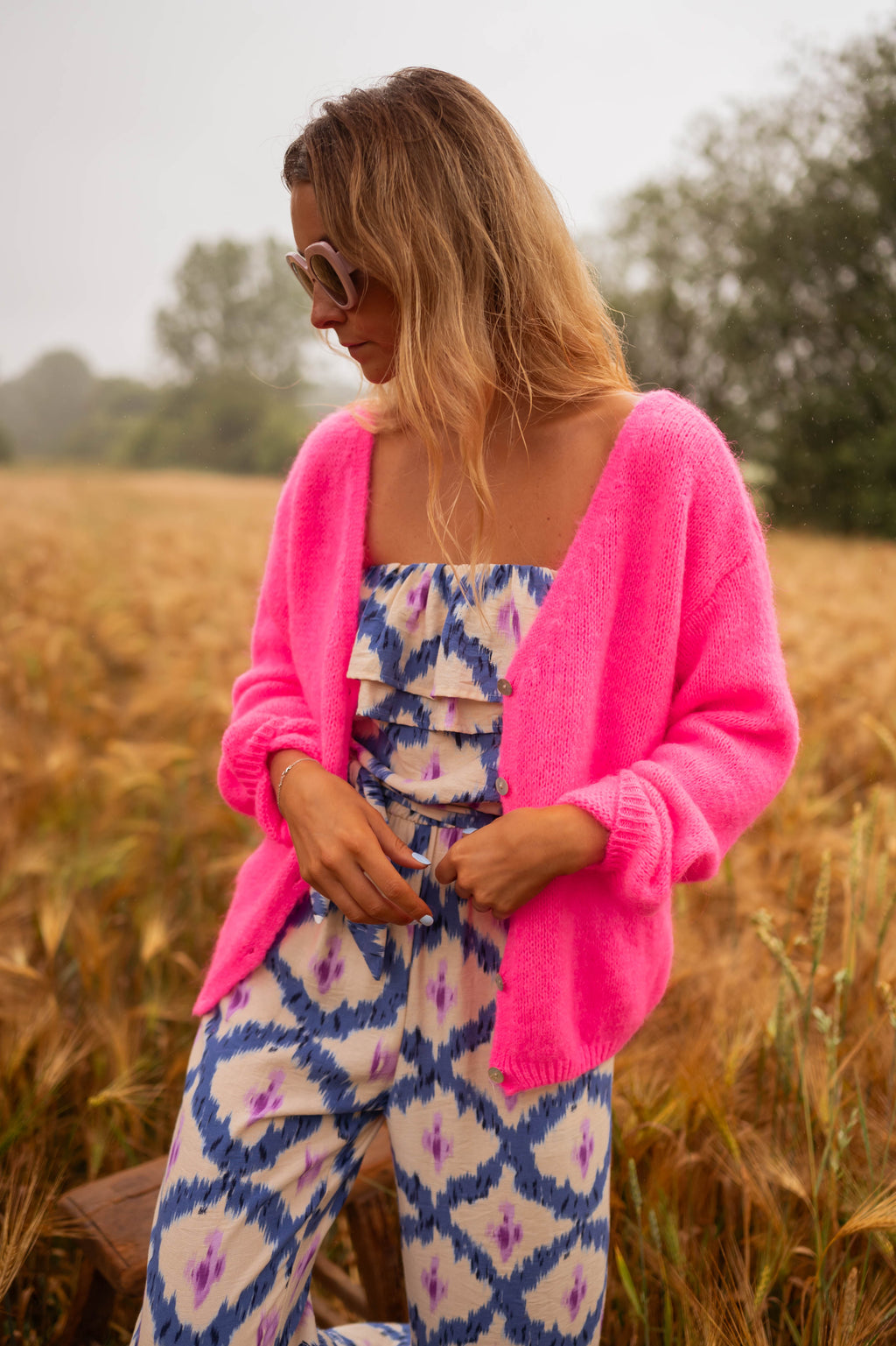 Lexie cardigan - pink