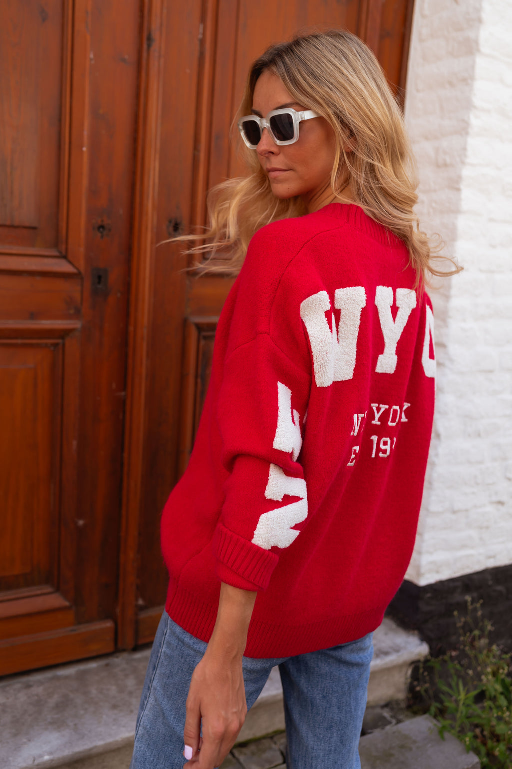 Soho cardigan - red 