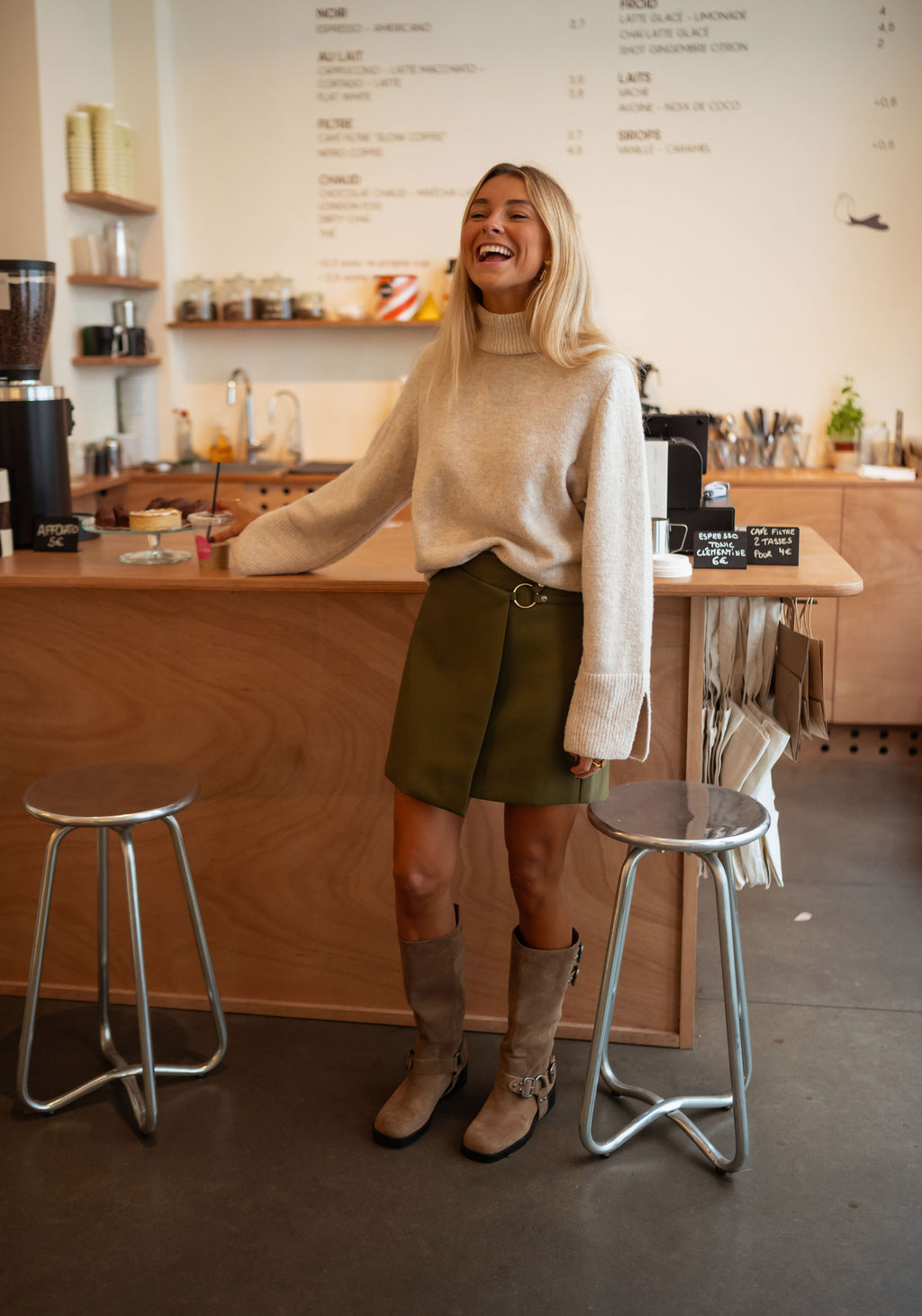 Lenny skirt - olive