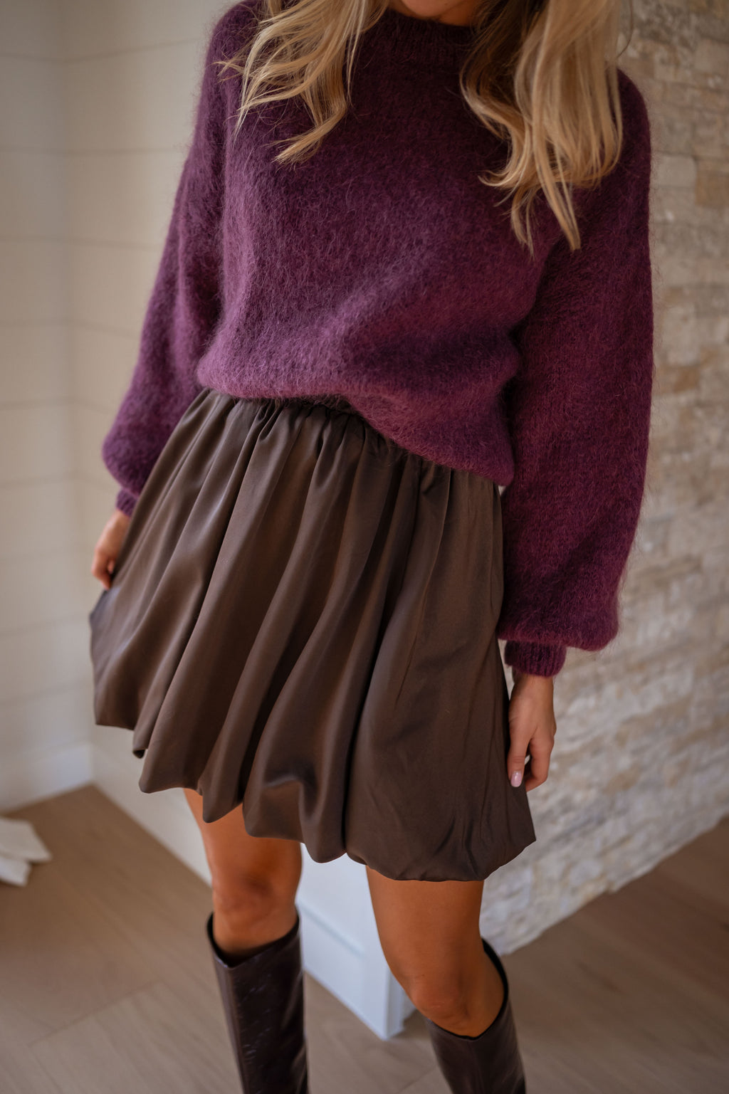 Thoby skirt - chocolate