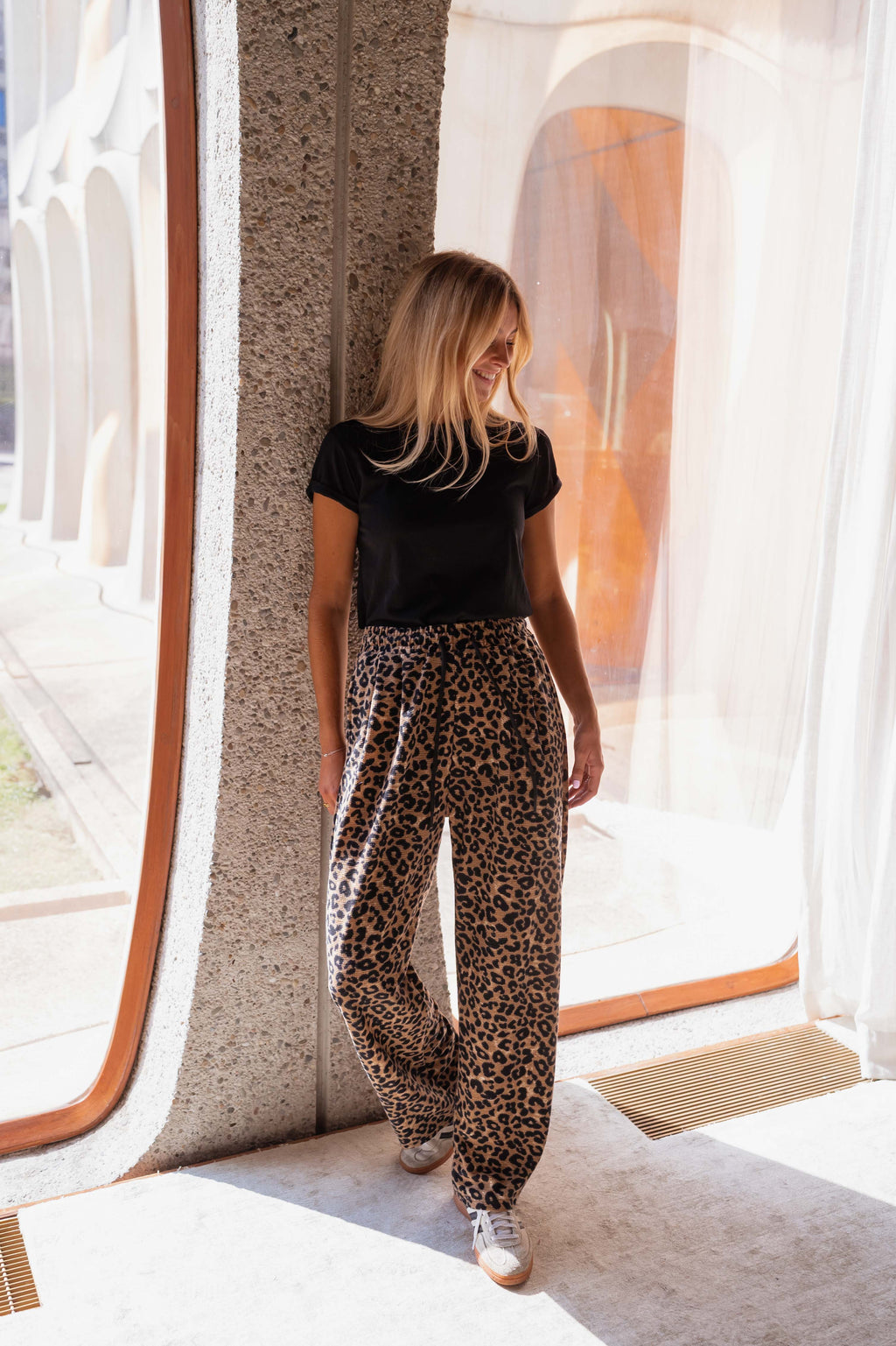 Fares pants - leopard 