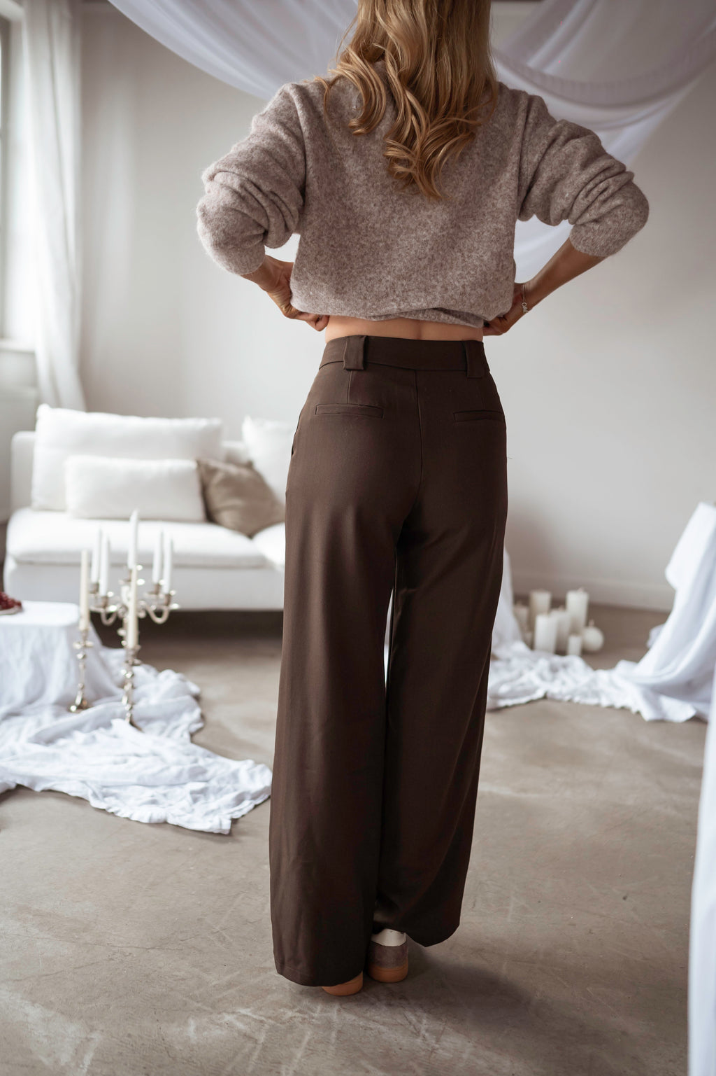 Pantalon Franky - chocolat