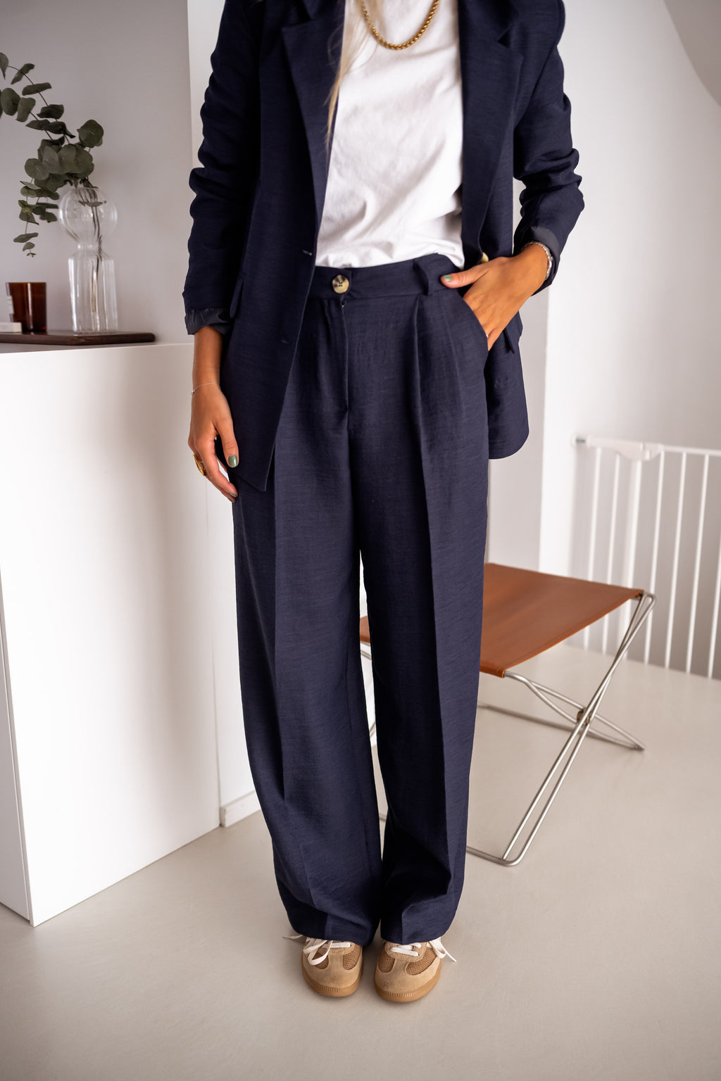 Pantalon Thaly - bleu