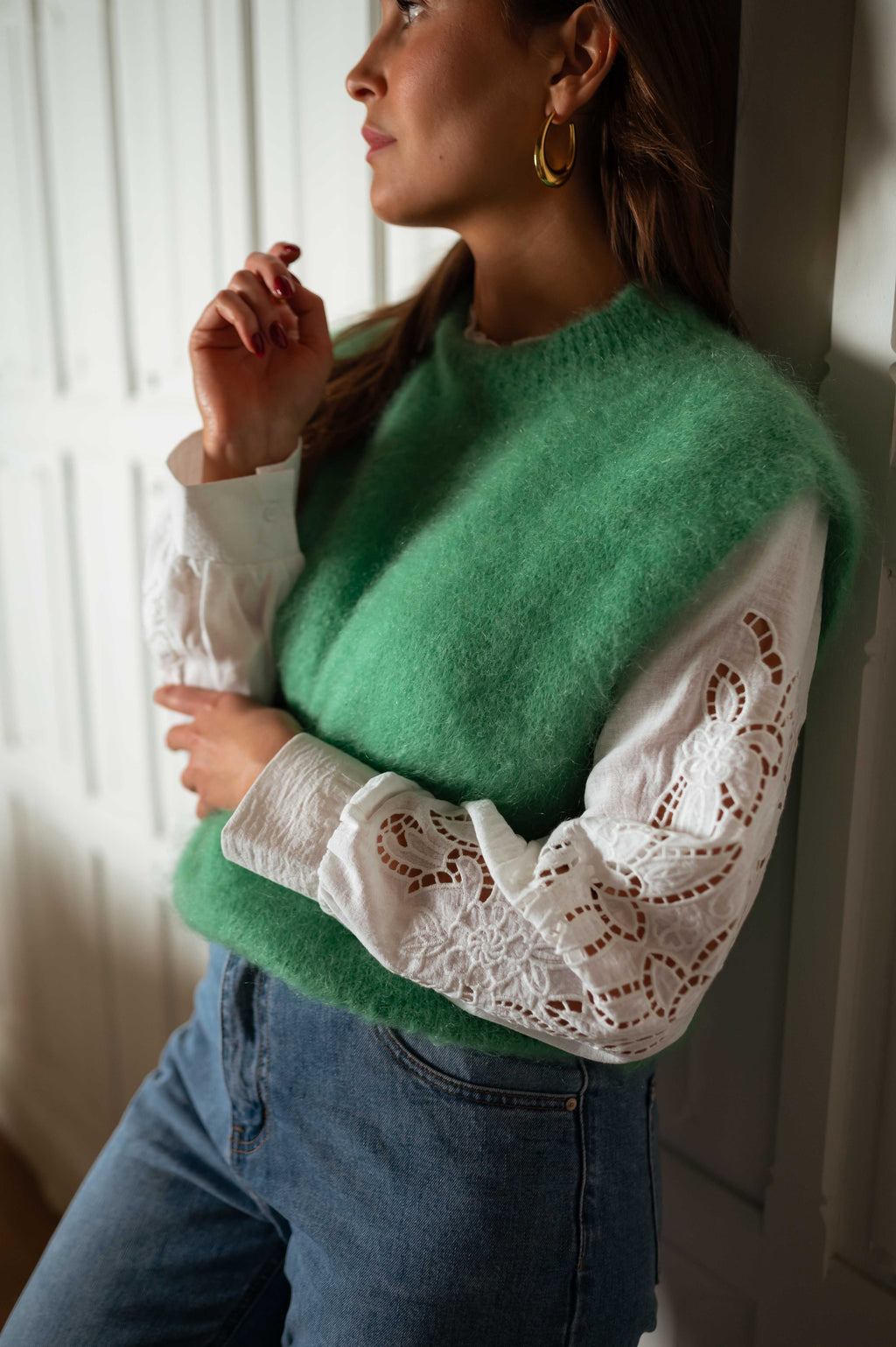 Minel sweater - green