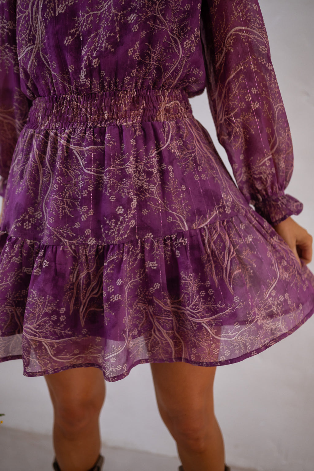 Agnes dress - purple