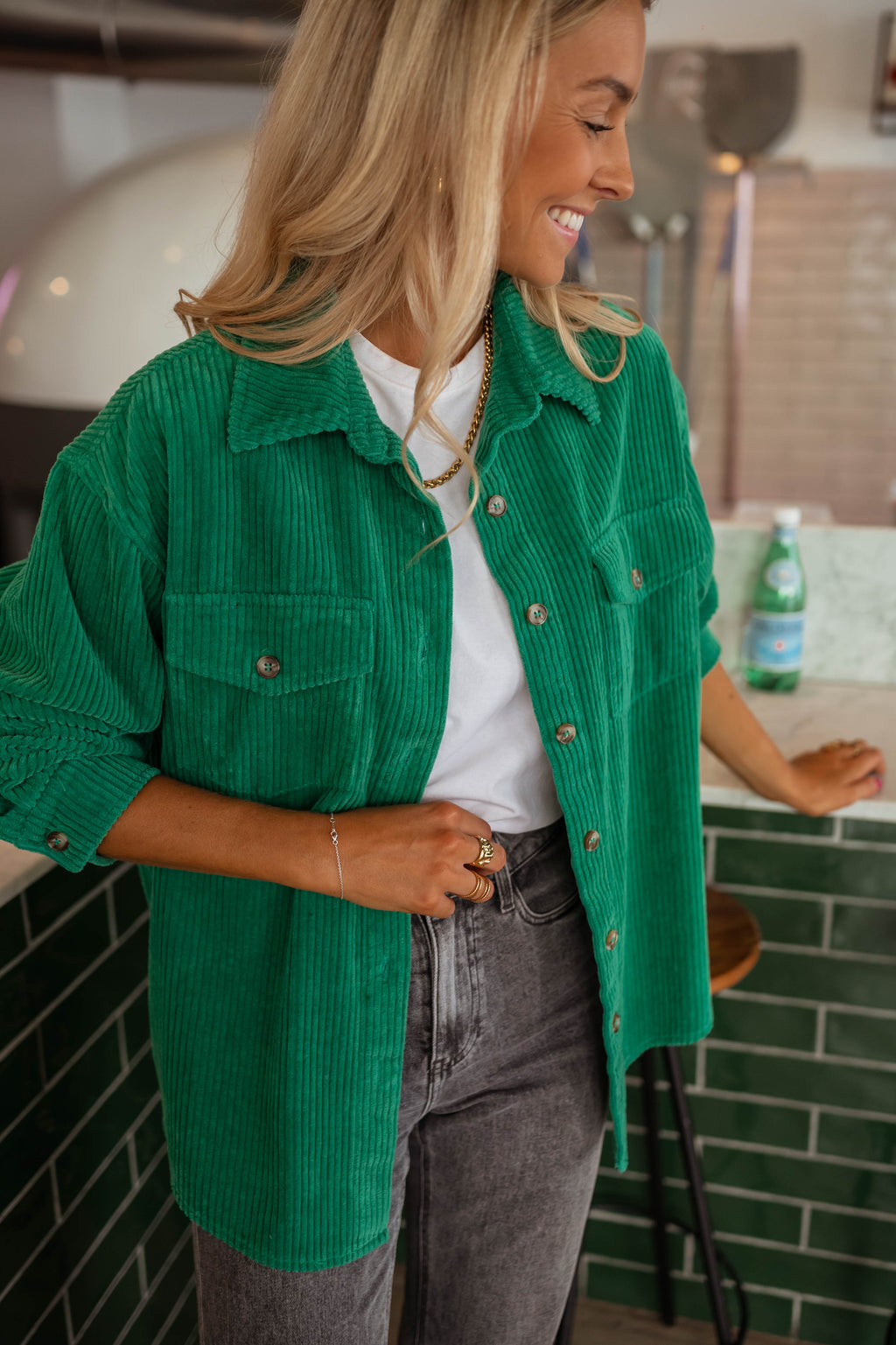 Louana overshirt - green 