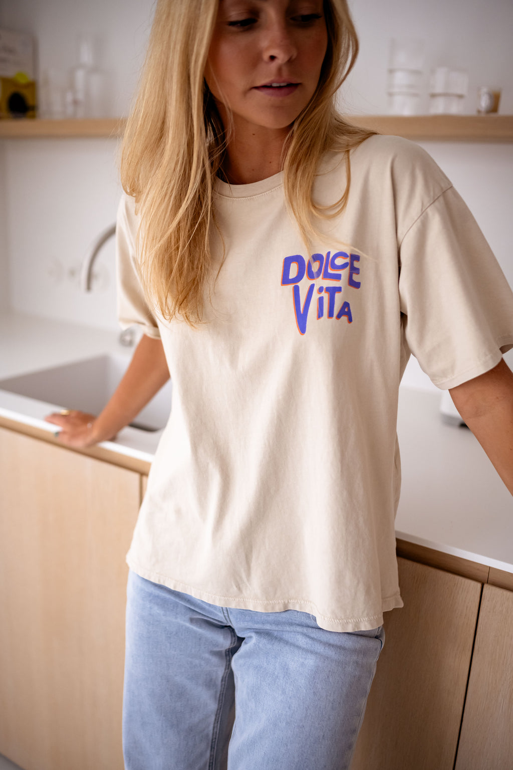 T-shirt Dolce - beige