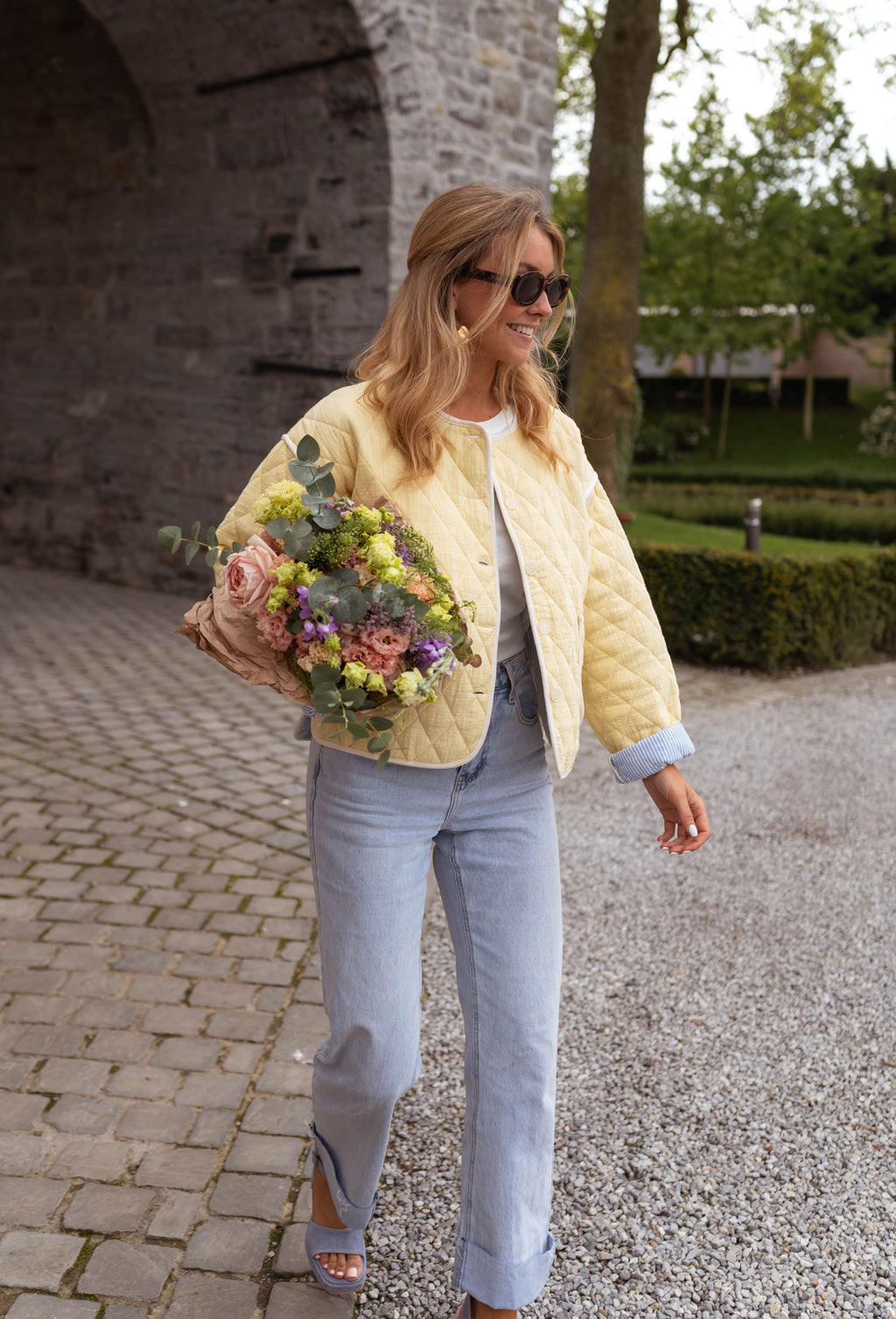 Milaya jacket - pale yellow