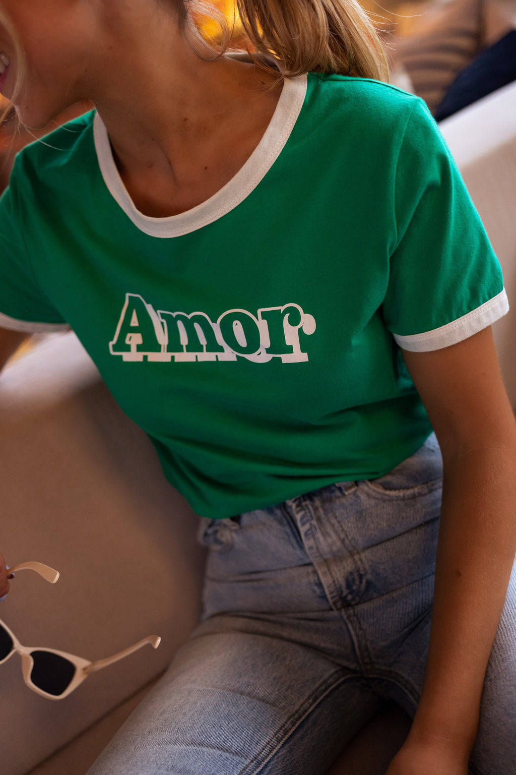 Amor t-shirt - Green