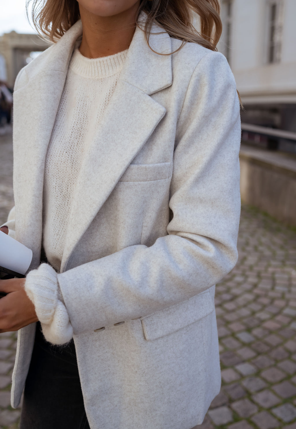 Blazer Sammy - Light grey