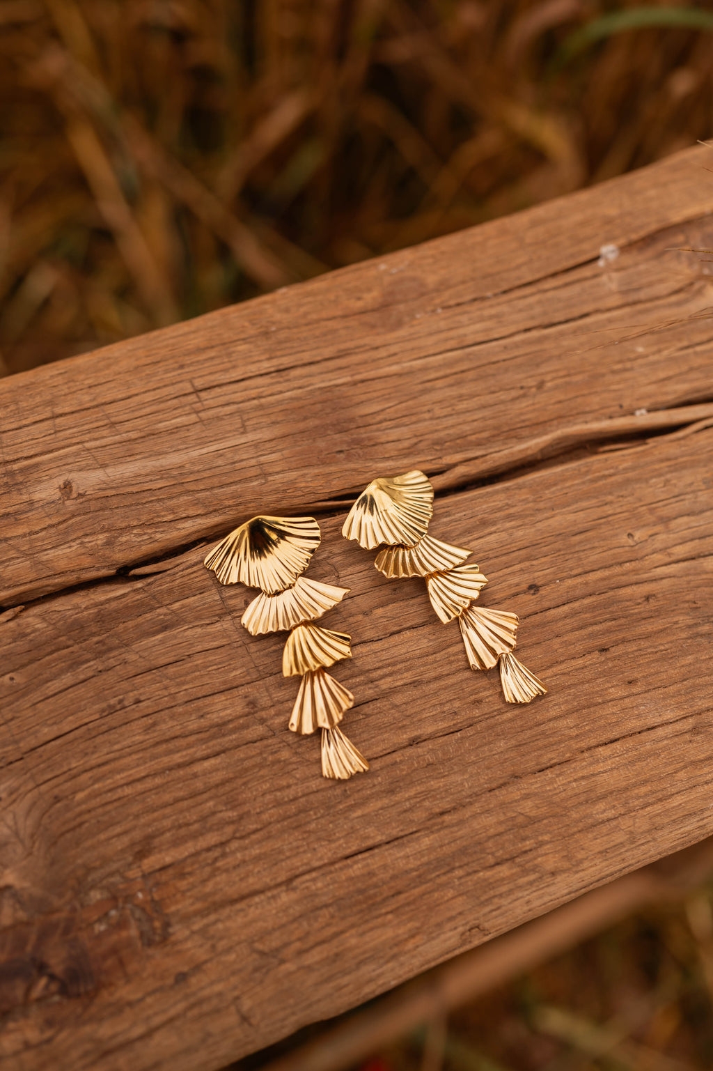 Boucles d’oreilles Stoum - dorées