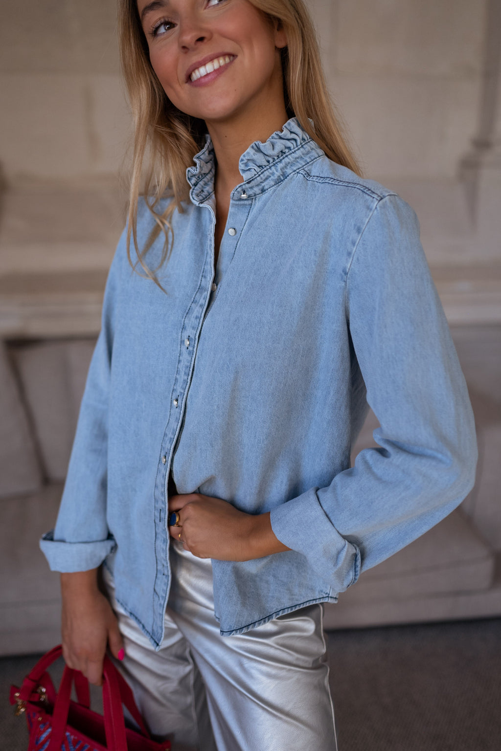 Chemise Candice - en jeans