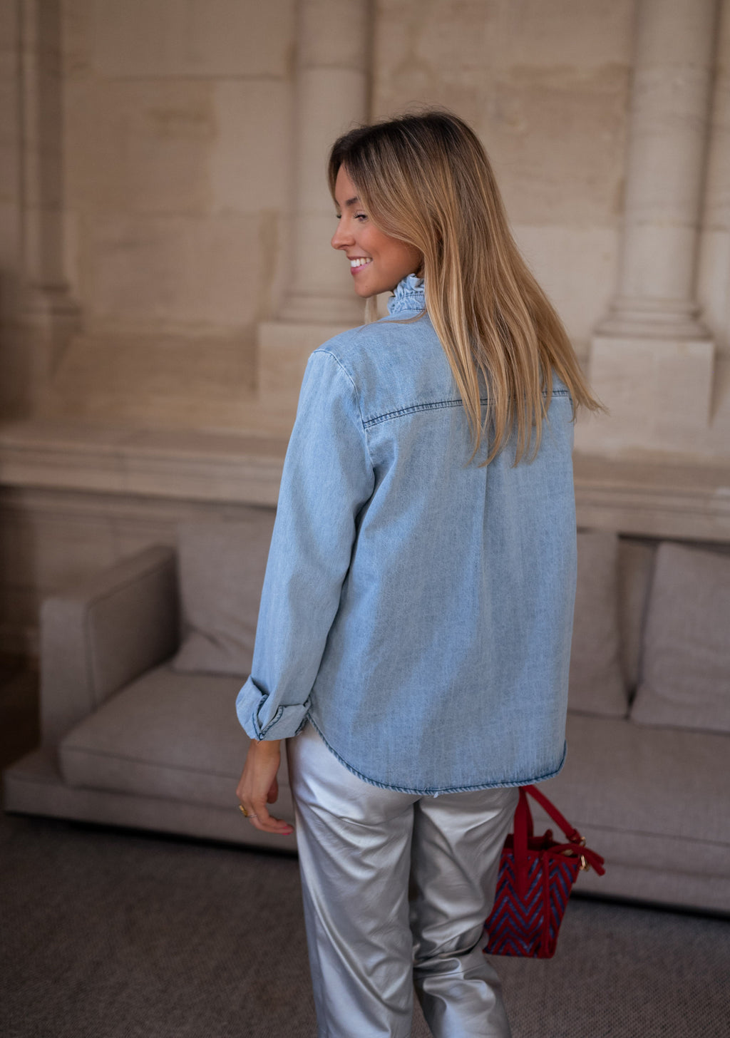 Chemise Candice - en jeans