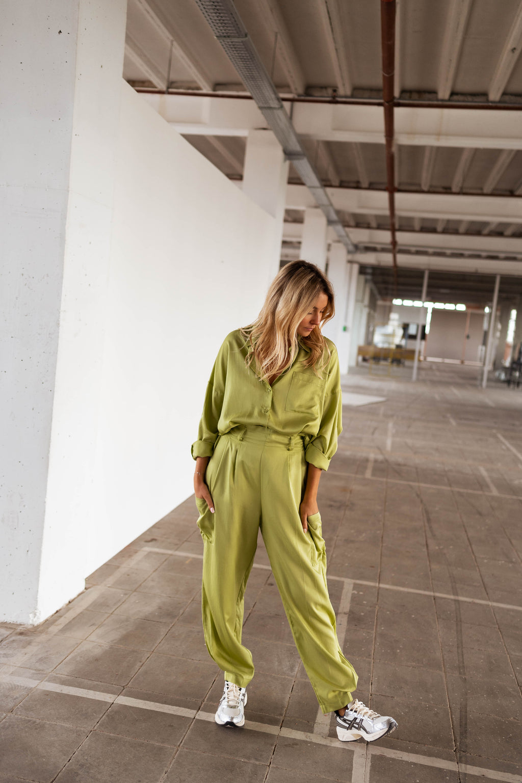 Pants Chandler - olive green