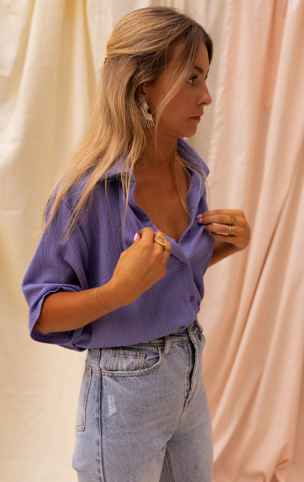 Chemise Bekki - mauve