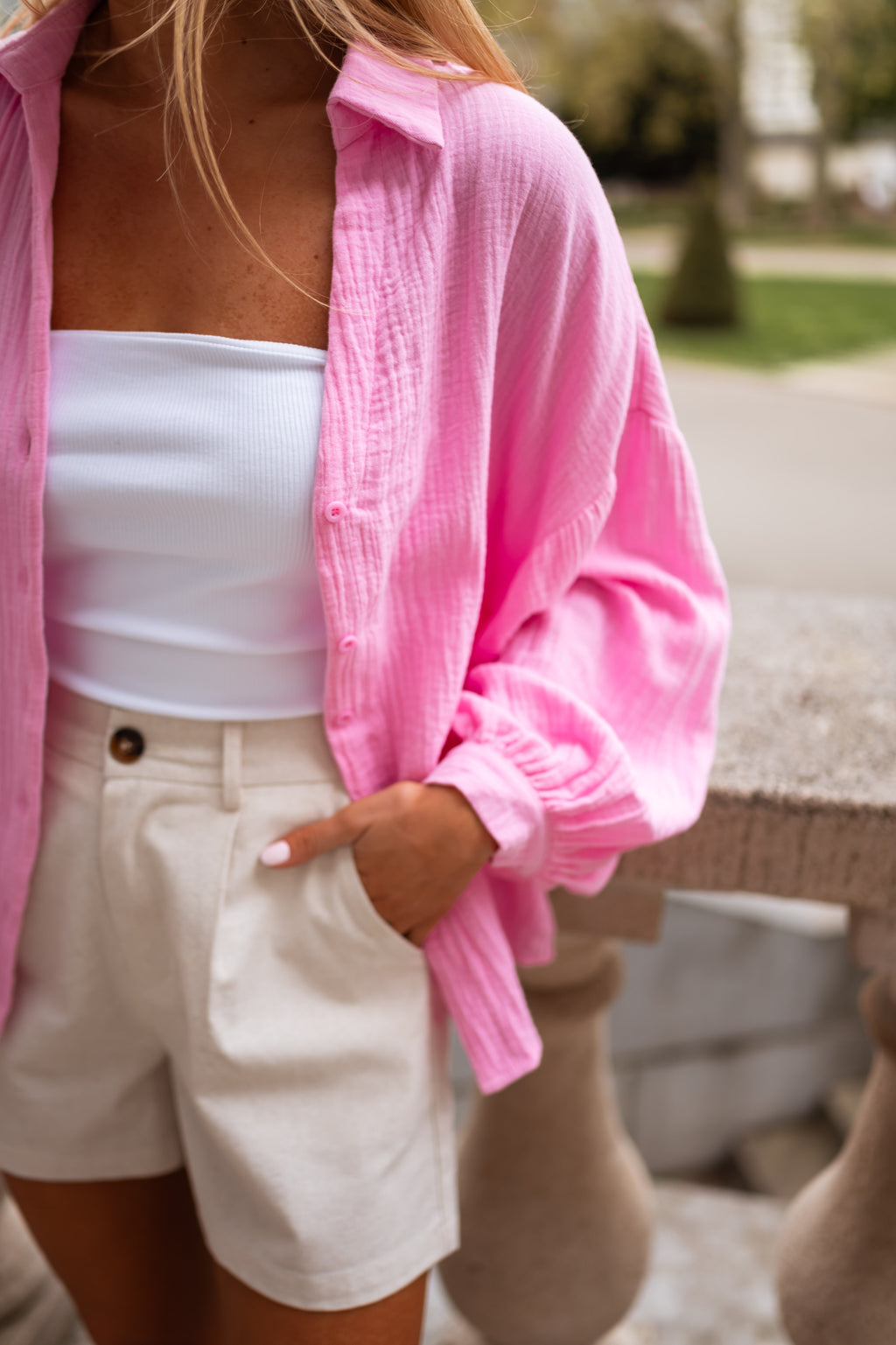 Chemise Darren - rose