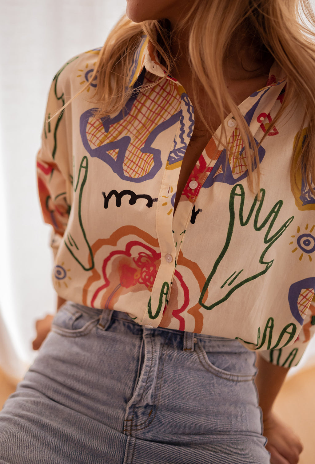 Lou shirt - patterned