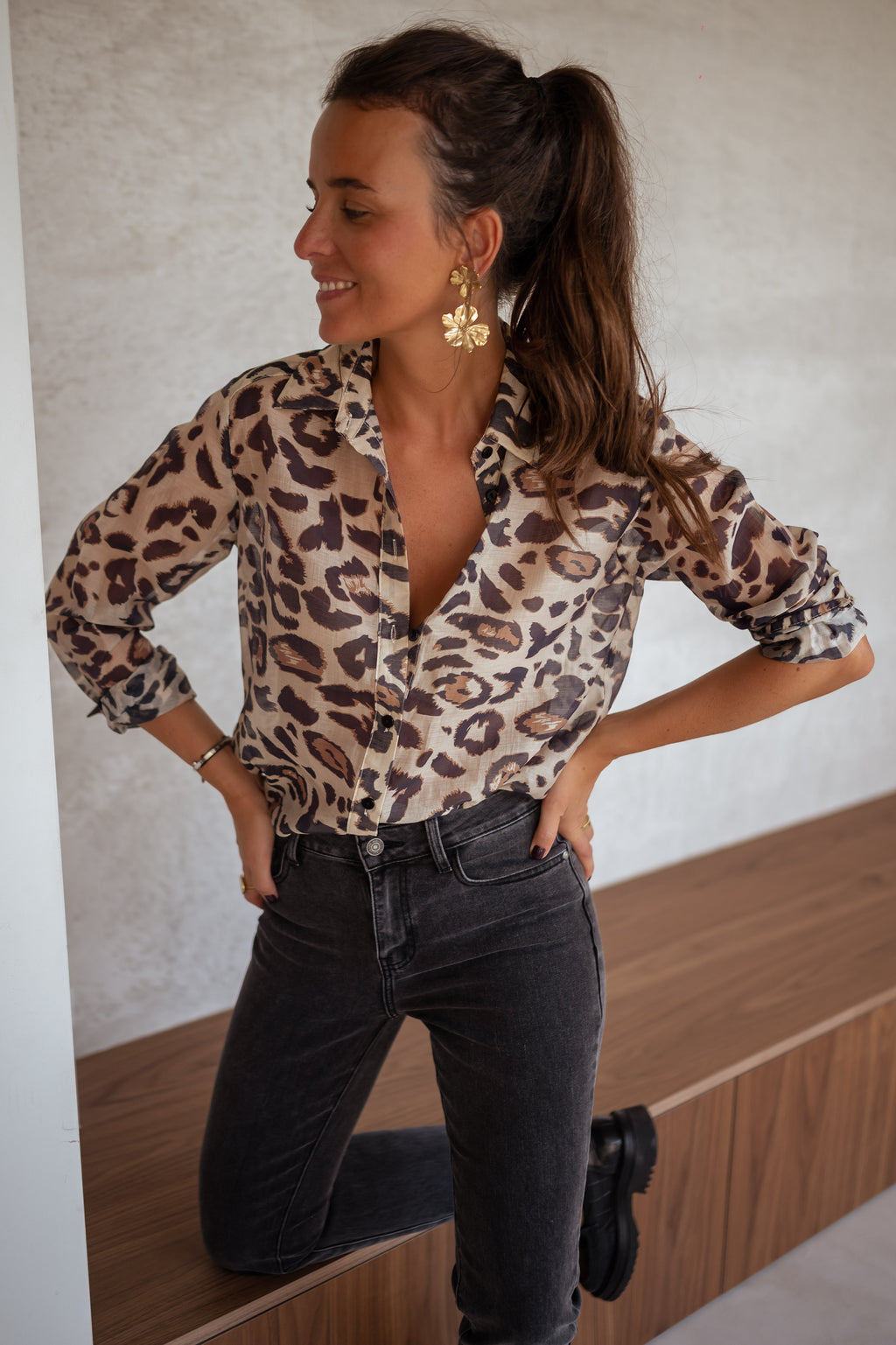 Blouse Stefan - Leopard