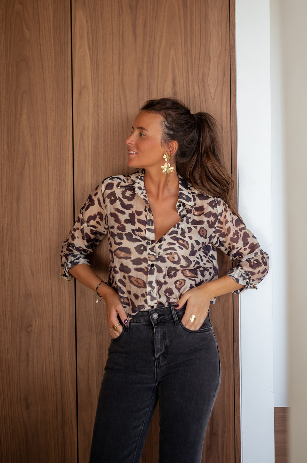 Blouse Stefan - Leopard