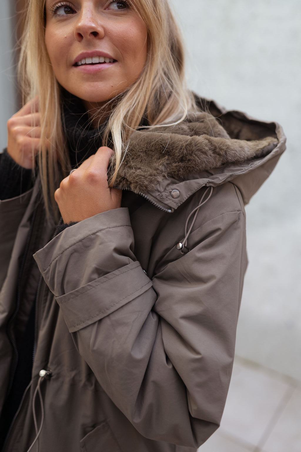 Coat Clovis - Khaki