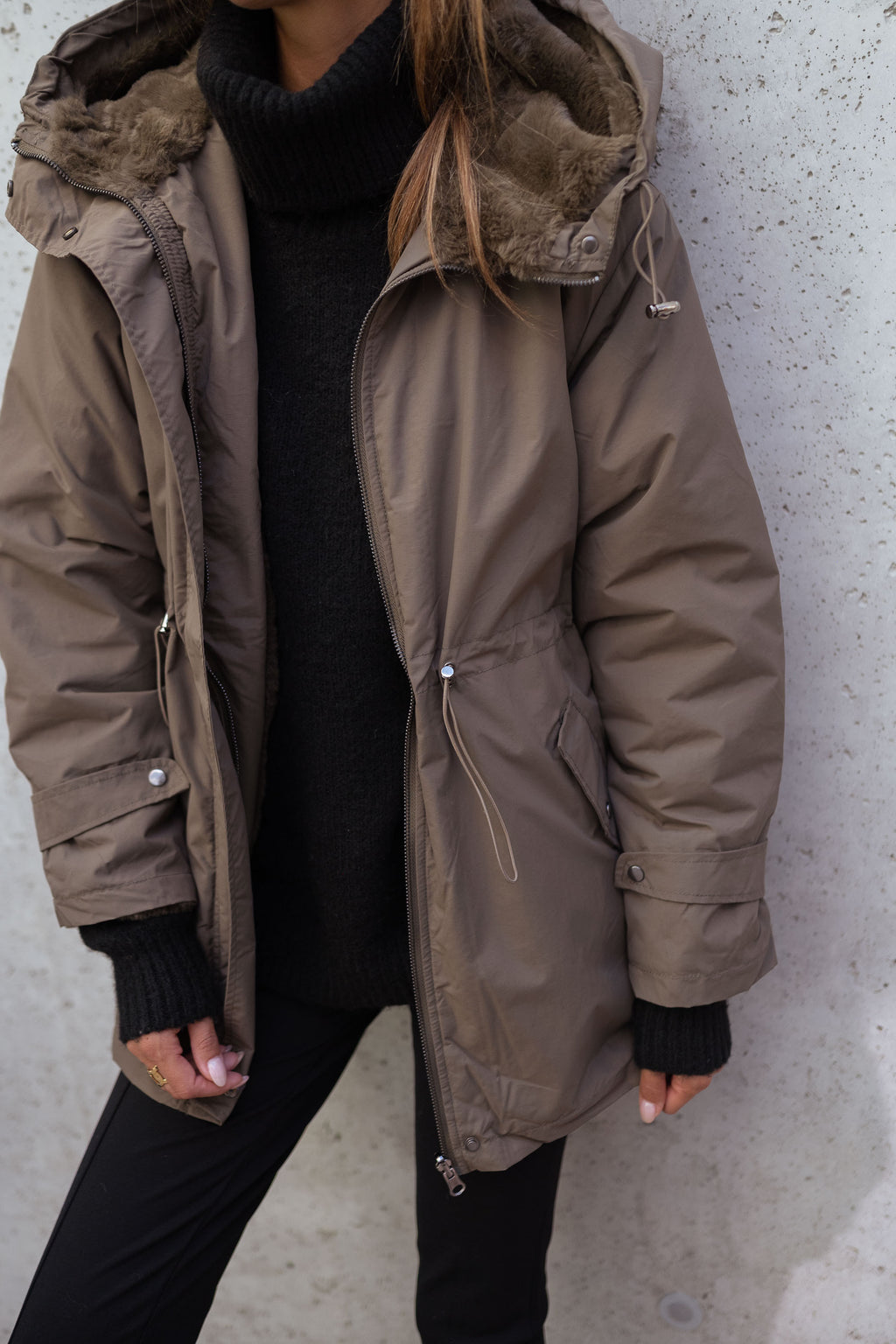 Coat Clovis - Khaki