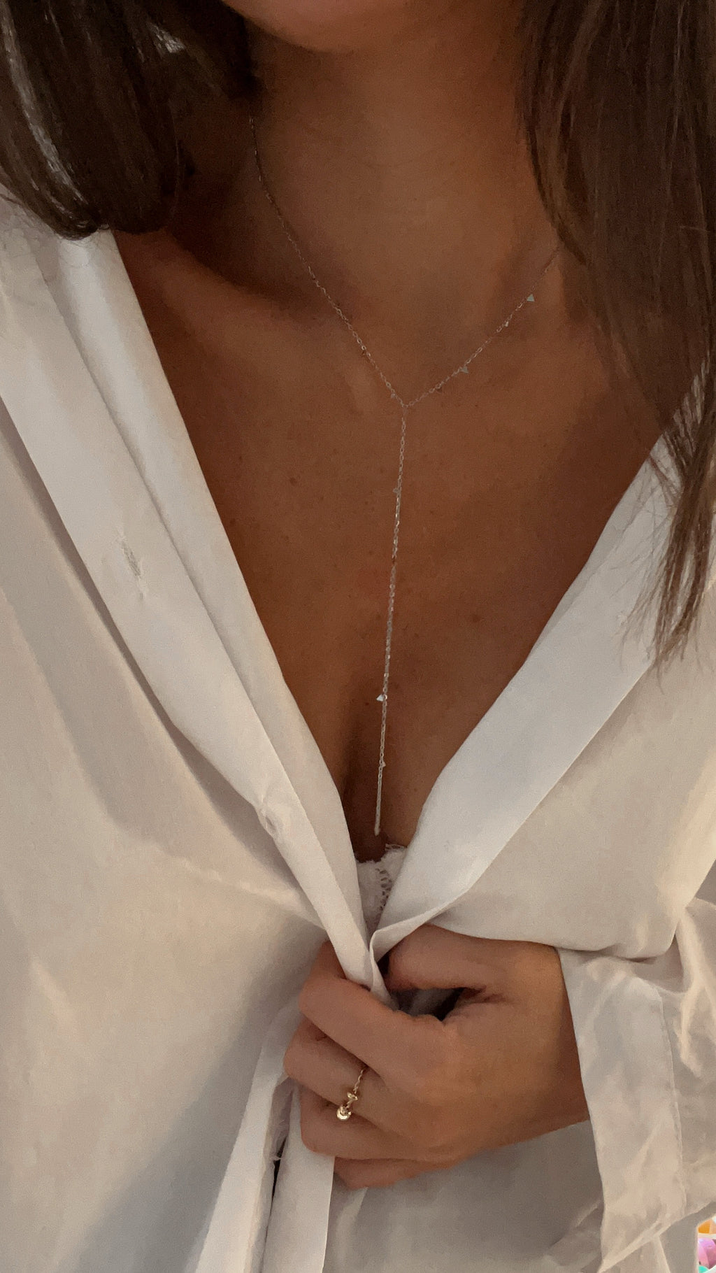 Tiffen necklace - silvery