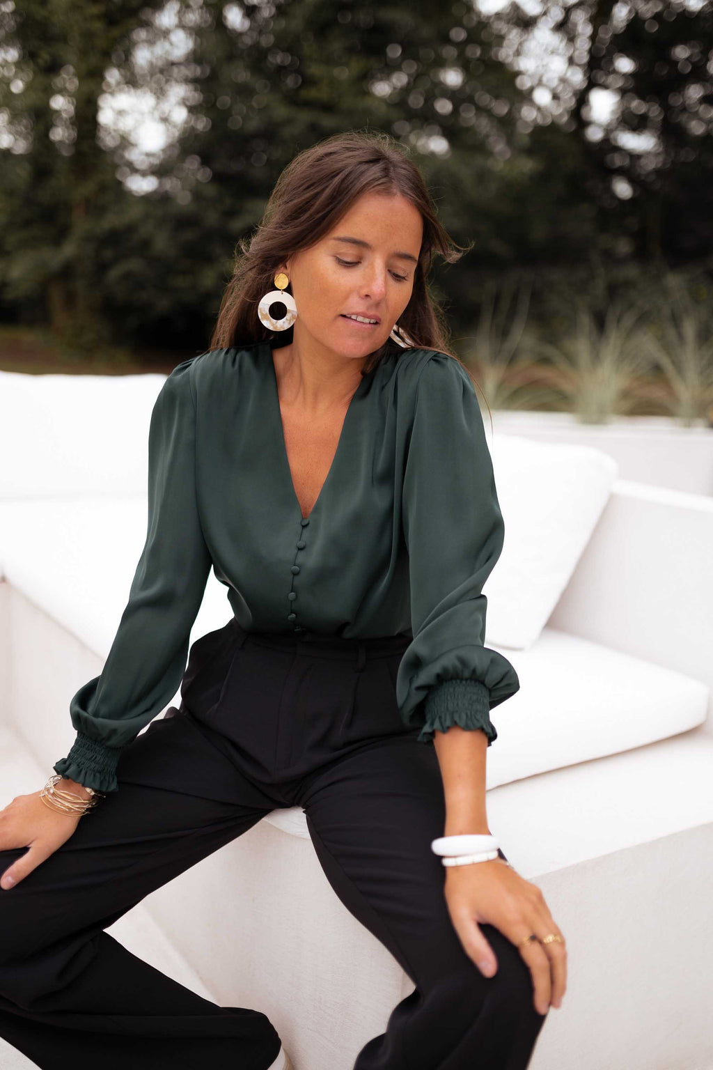 Blouse Daina - verte