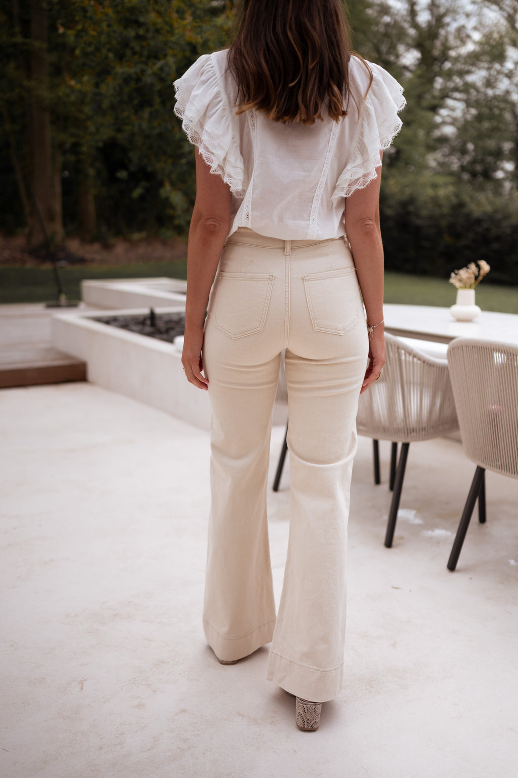 Jeans Eugenie - beige