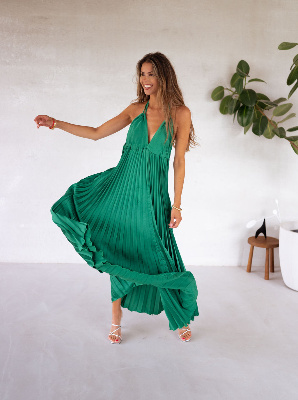 Dress Evida - green