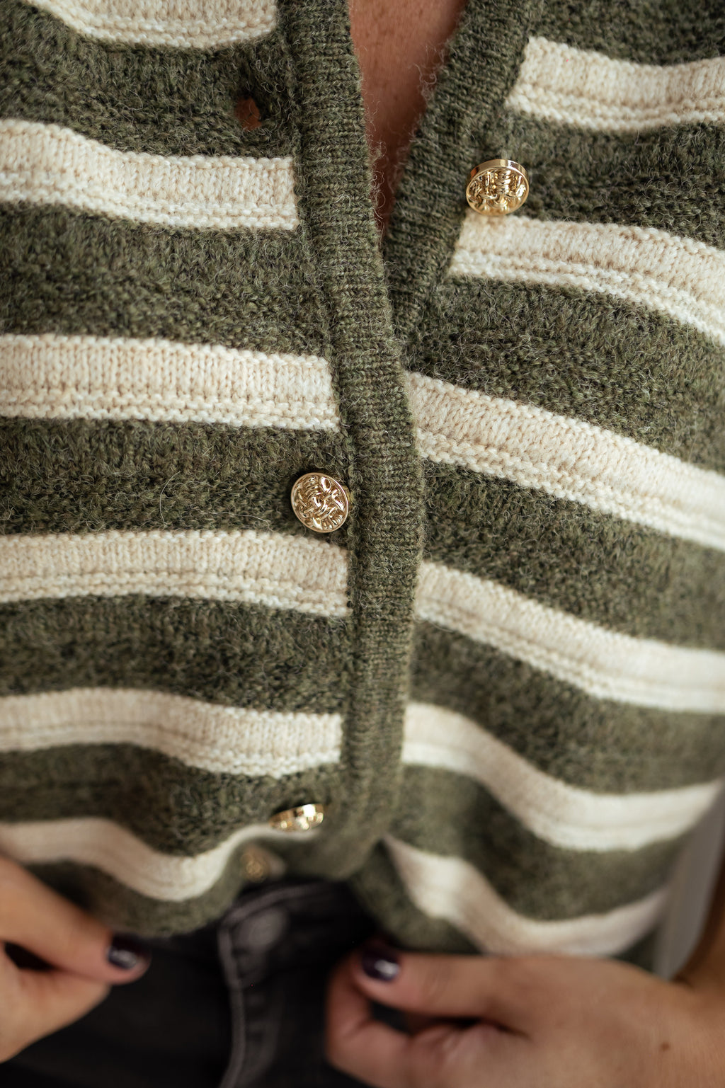 Cardigan Bruce - Khaki