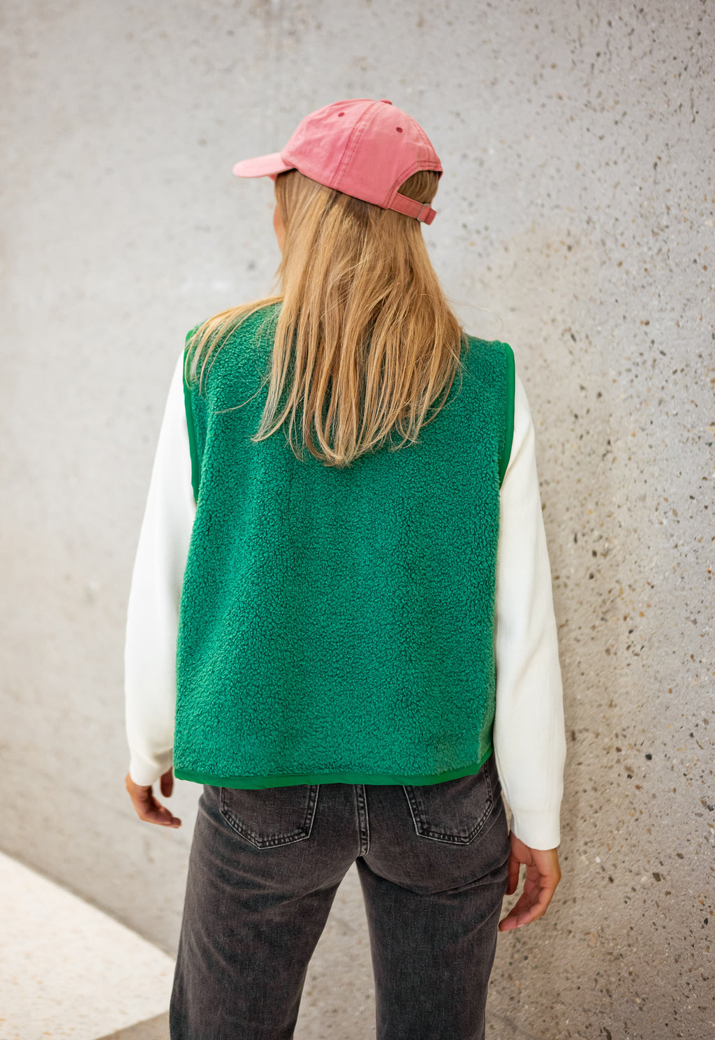 Gilet Jay - vert sans manche