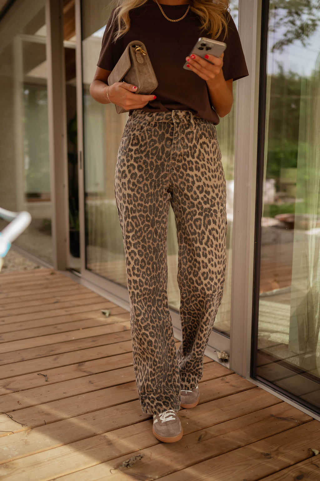 Max jeans - leopard