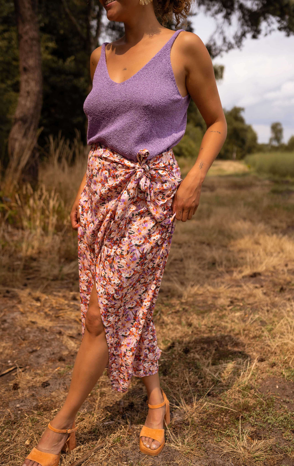 Dolo skirt - With flowers