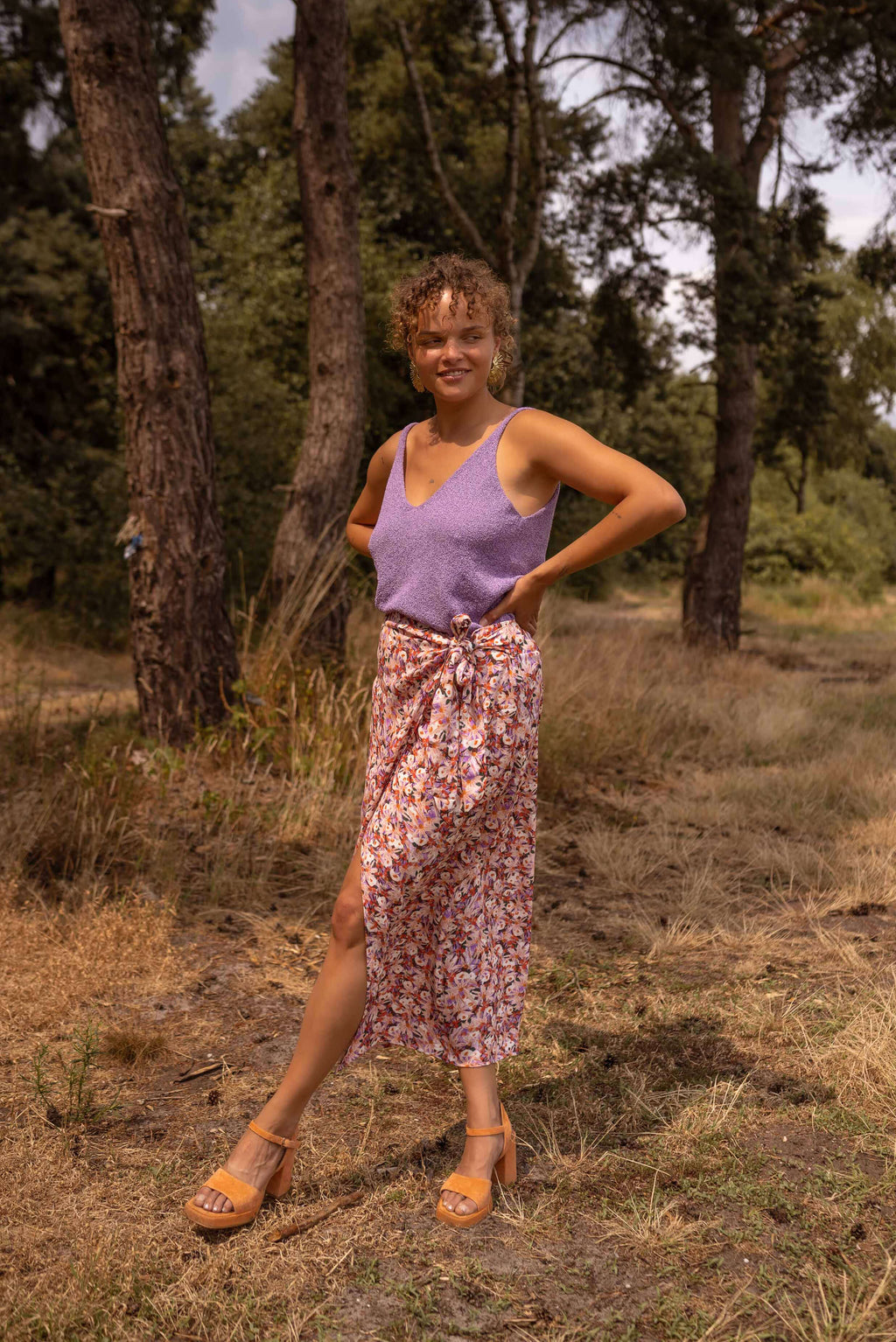 Dolo skirt - With flowers