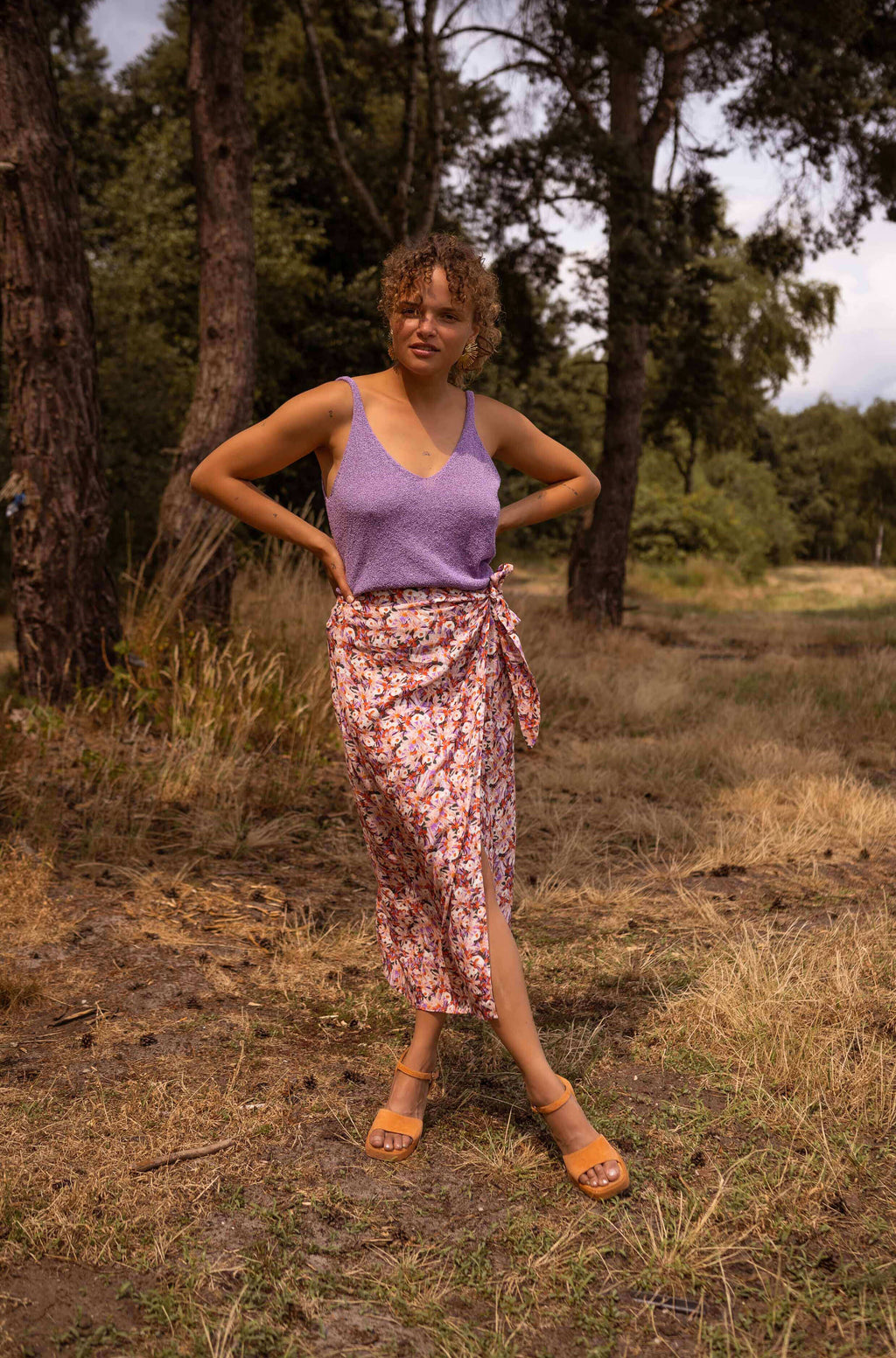 Dolo skirt - With flowers