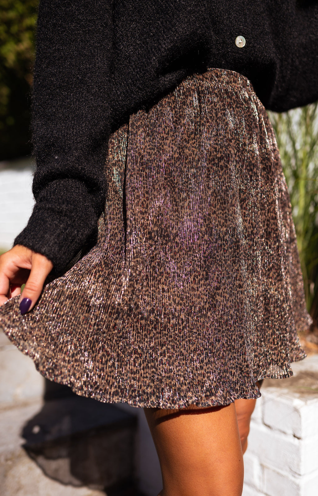 Inaya skirt - leopard