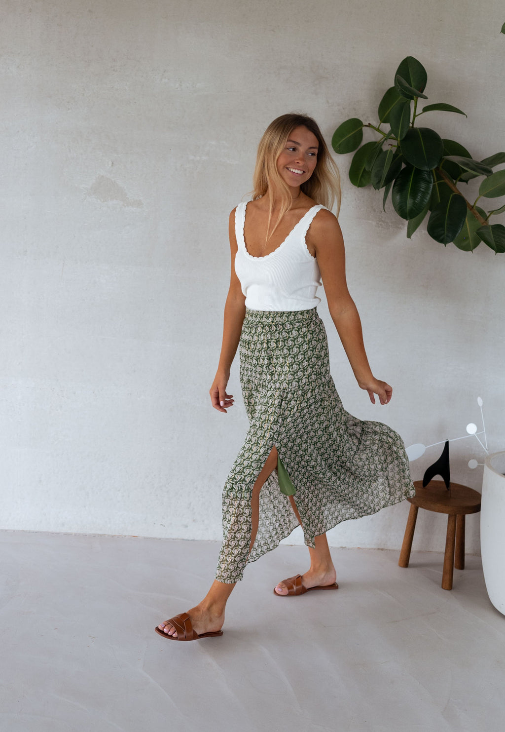 Skirt Zoé - Green