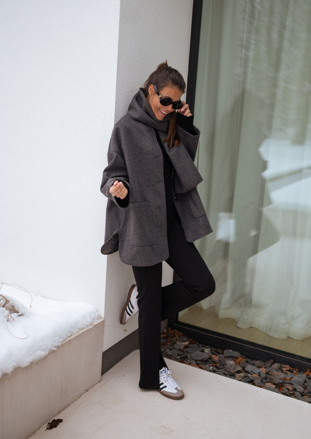 Manu coat - Grey