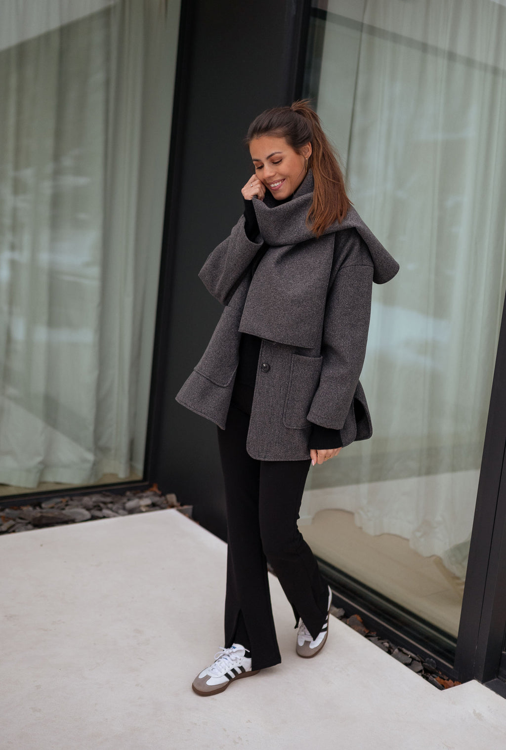 Manu coat - Grey