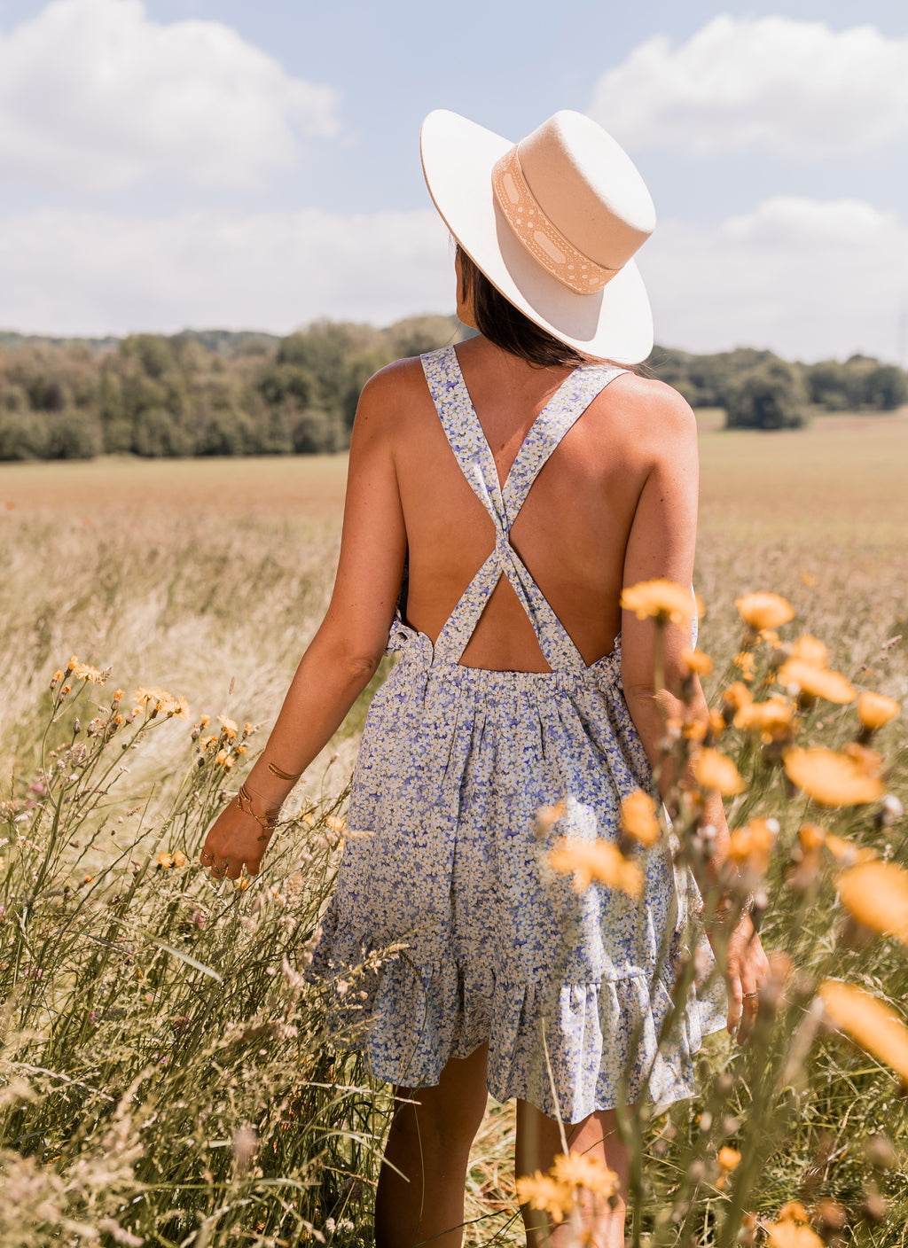 Robe Monya - à fleurs