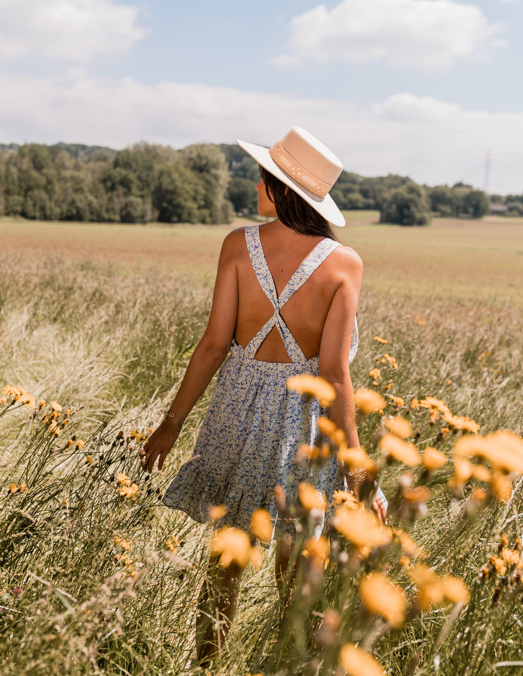 Robe Monya - à fleurs