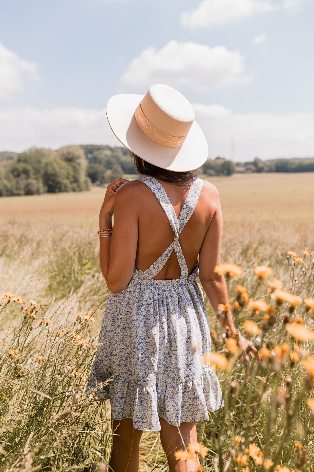 Robe Monya - à fleurs