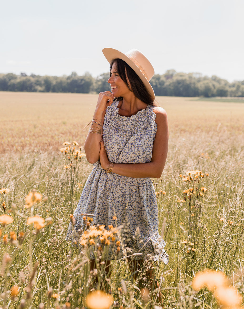 Robe Monya - à fleurs